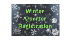 Winter 2021 Registration Information