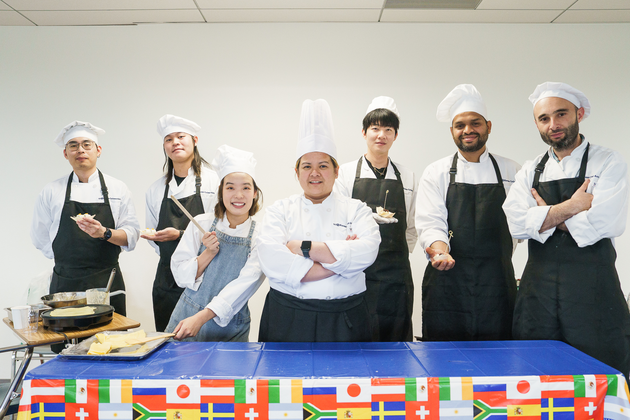 International Cuisine Showcase: "Flavors Of The World"